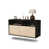 Black/Cedar