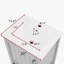 20" W Single  Bathroom Vanity With Ceramic Top-116855555