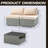 Brittanynicole Wicker 2 - Person Patio Conversation Set with Cushions-2054478284