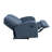 Hallstead 58.3" Wide Manual Reclining Loveseat, Curved Arm, Pocket Coil Seating, Woven Fabric-1131436235