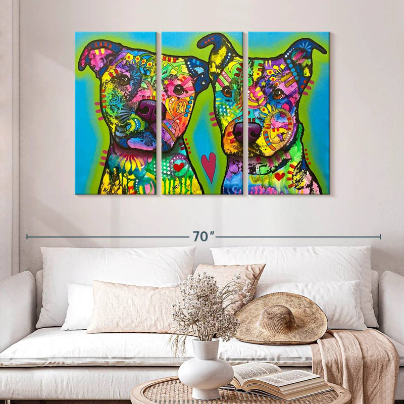 Brampt Pupper Team Six, 32" H x 50" W