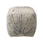 Kathleen Wool Upholstered Ottoman, Ivory