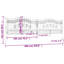 Chamya 159.84 cm W Gate Fencing-1401601743