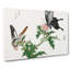 Butterflies on Pink Thistles by Morimoto Toko - Wrapped Canvas-55314448