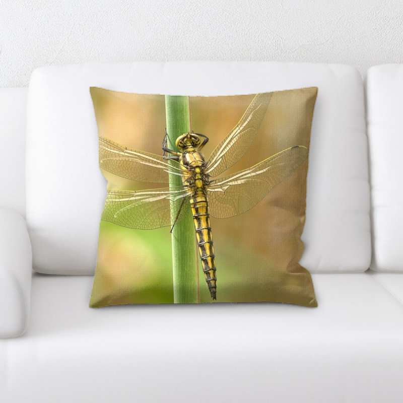 Microsuede Throw Pillow