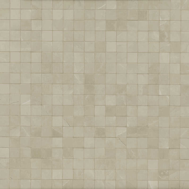 Sonoma Sand 12 in. x 12 in. Matte Porcelain Mosaic Floor and Wall Tile