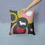 Coussin décoratif intérieur/extérieur corgi
