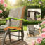 Balancelle, fauteuil oscillant d'extérieur-245697453