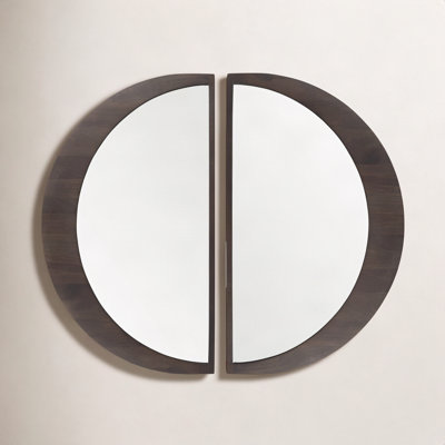 Vixe Solid Wood Mirror