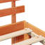 Bed Frame with Headboard Solid Pine Wood-2092905508-2092905533