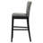 Upholstered Counter Stool with Solid Wood Frame-1869918942