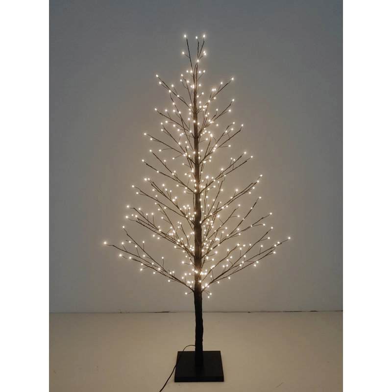 Black Birch Tree with LED Lights Indoor Use Only, 47.24"