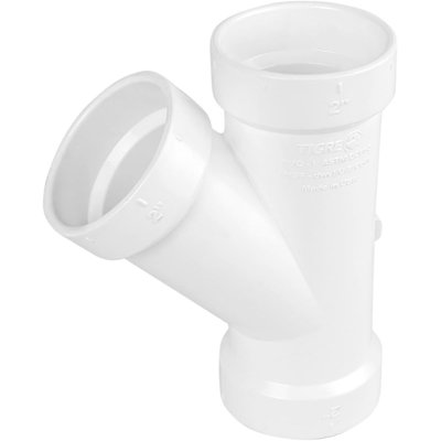 Couvercle 1-1 / 2 en PVC WV Hub, drain en PVC blanc, raccord d'évacuation et d'évacuation, (paquet de 50)