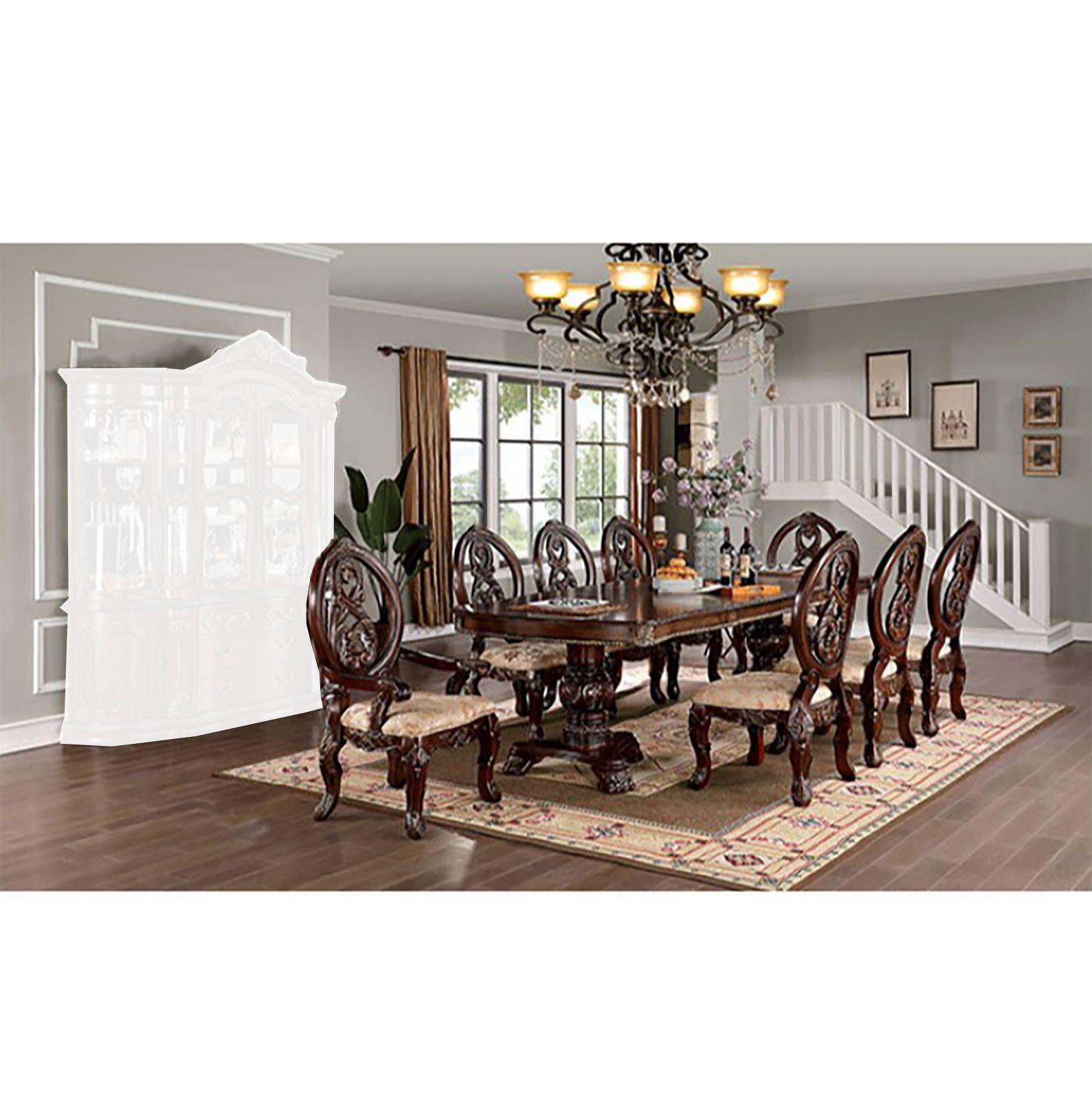 Bloomsbury Market Agam 9-pcs Dining Table Set - Wayfair Canada