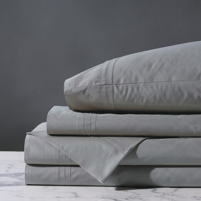 Vail Sheet Set, Twin, Heather
