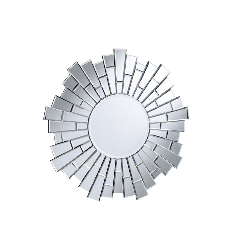 Naoma Sunburst Wall Mirror, 24" x 24"