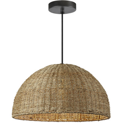 Luminaire suspendu incandescent 1 lumière Pourel