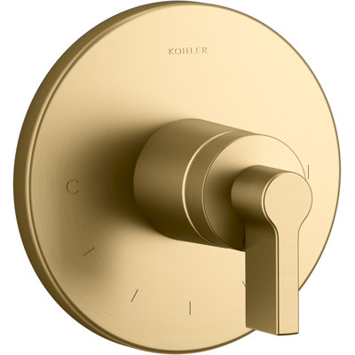 Components Thermostatic Valve Trim with Lever Handle