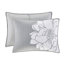 Ensemble de courtepointe en coton imprimé 6 pièces avec coussins décoratifs