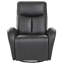90 cm Wide Faux Leather Rocker and Swivel Recliner