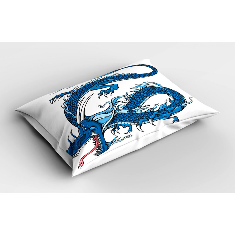 Dragon Polyester Sham Set, Twin