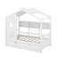 Lit simple en bois avec lit gigogne-336668423-336668425