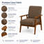Chaise d'appoint rembourrée Bridgeview-1459021951