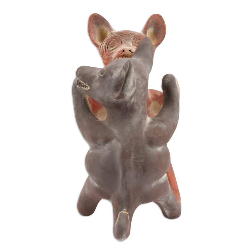 Angel Cerón Crafted By Hand Mexico Pre Hispanic Museum Replica Figurine