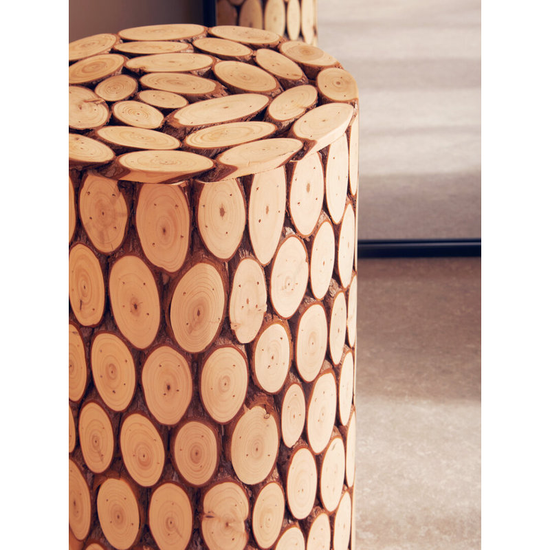 Solid Wood End Table