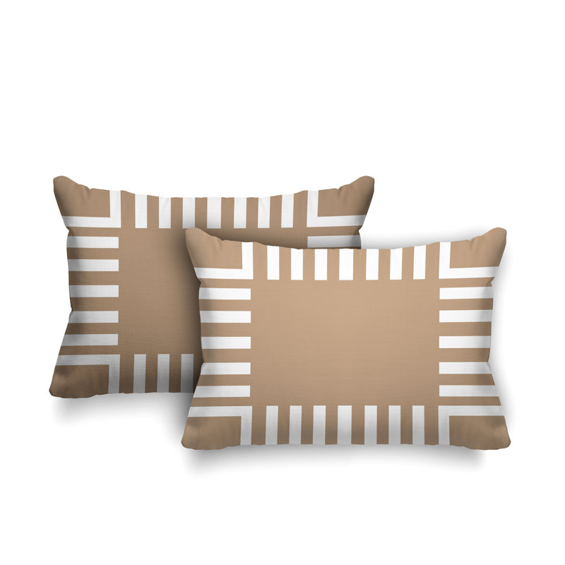  Coussin décoratif intérieur / extérieur sans ajout décoratif, Beige