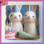 Couvre-lit Felt Bunny Birthday Party Bedding-125235434