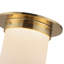 Mineral 8-in Brass Flush Mount-431977228-431977217