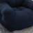 Aeri Compression Medium Adult Soft Teddy Fabric Bean Bag Chair With Foam Filled-1285459334