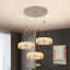 3 - Light LED Chandelier