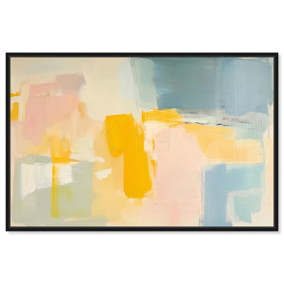 Ocean of Suns II Canvas Warm Abstracts by Art Remedy