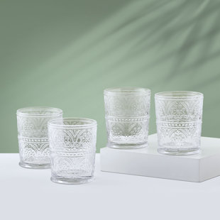 Darbie Angell Wanderlust Double Old Fashioned Glasses, Set Of 4