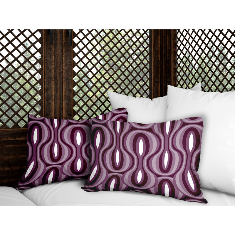  Coussin intérieur / extérieur Lumbar, Mauve