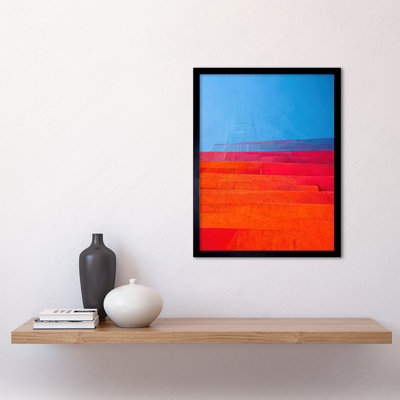 Steps - Single Picture Frame Print