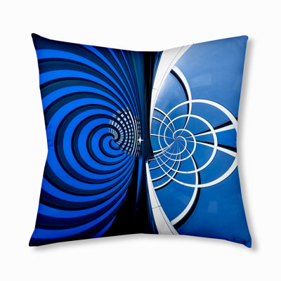 Abstract Reversible Throw Pillow