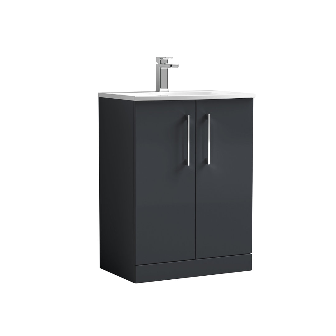 Arno 600mm Free-standing Standard Single Vanity
