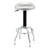 Adjustable Height Stainless Steel Swivel Stool