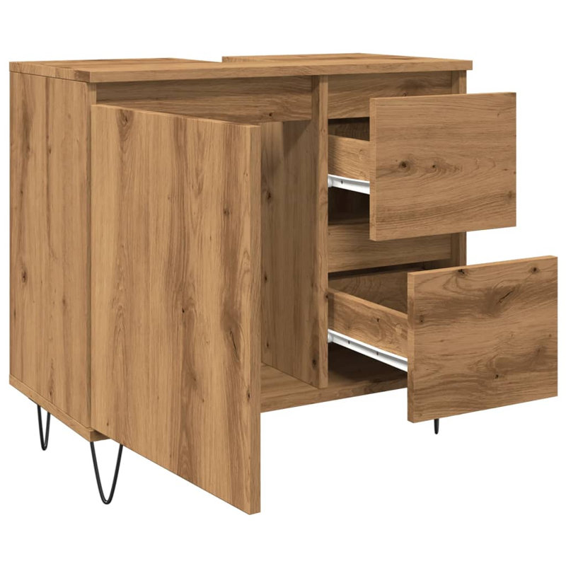 Brelen Under Sink Cabinet, Artisan Oak