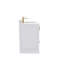 Ensemble de meuble-lavabo simple 30 po avec plateau en quartz Maya-101808774-101808775