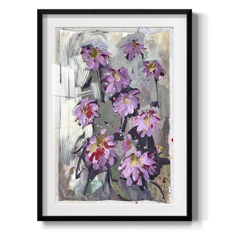 " Opposite Day I ", White, Black Framed Paper
