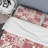 Red Flowers Patchwork Polyester Abstract Duvet Cover-812823187