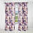 Ethereal Floral Delight Victorian Pattern III - Floral Curtain - Velvet Room darkening - 1 panel-95458645