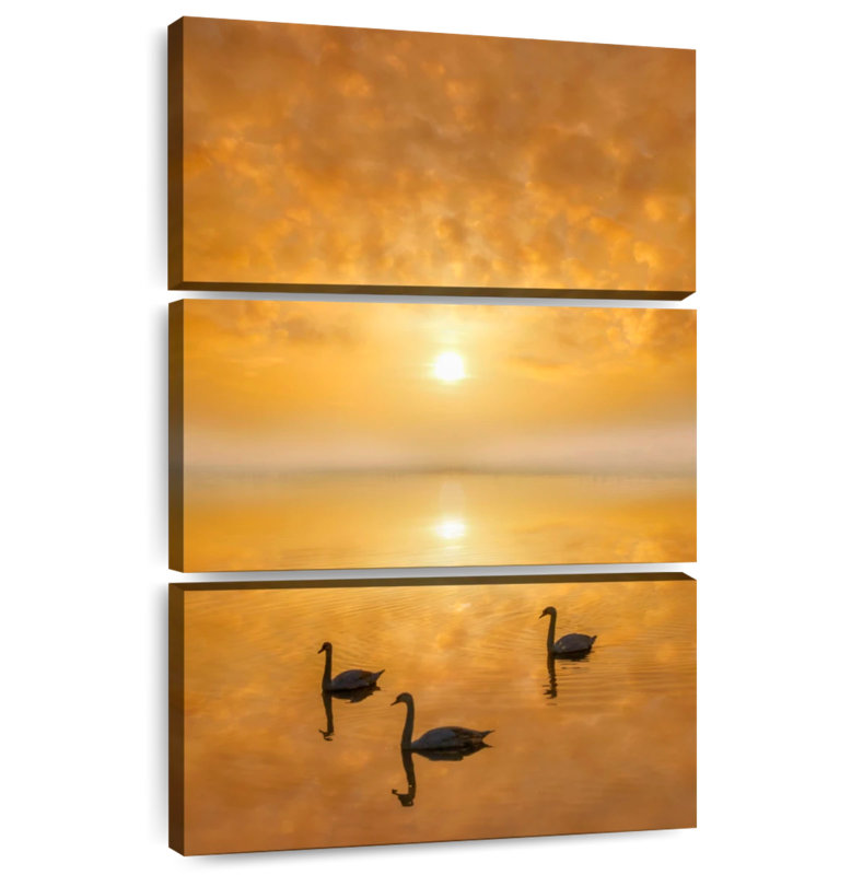 Brampt Golden Hiatus, 65" H x 42" W