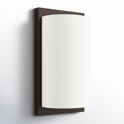 Flaire Single Light Dimmable Flush Mounted Sconce