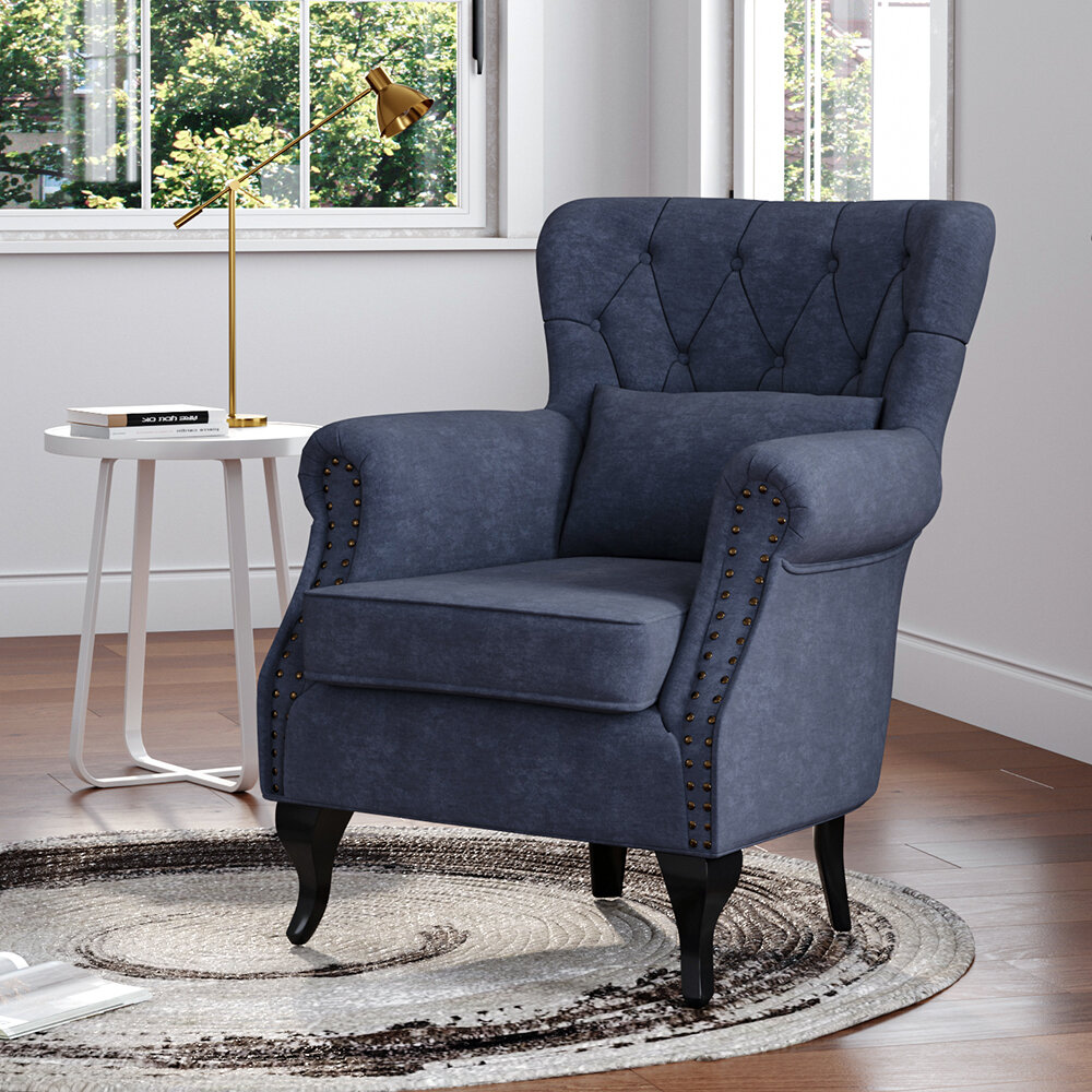 Three Posts Boundary Bay Upholstered Armchair & Reviews | Wayfair.co.uk