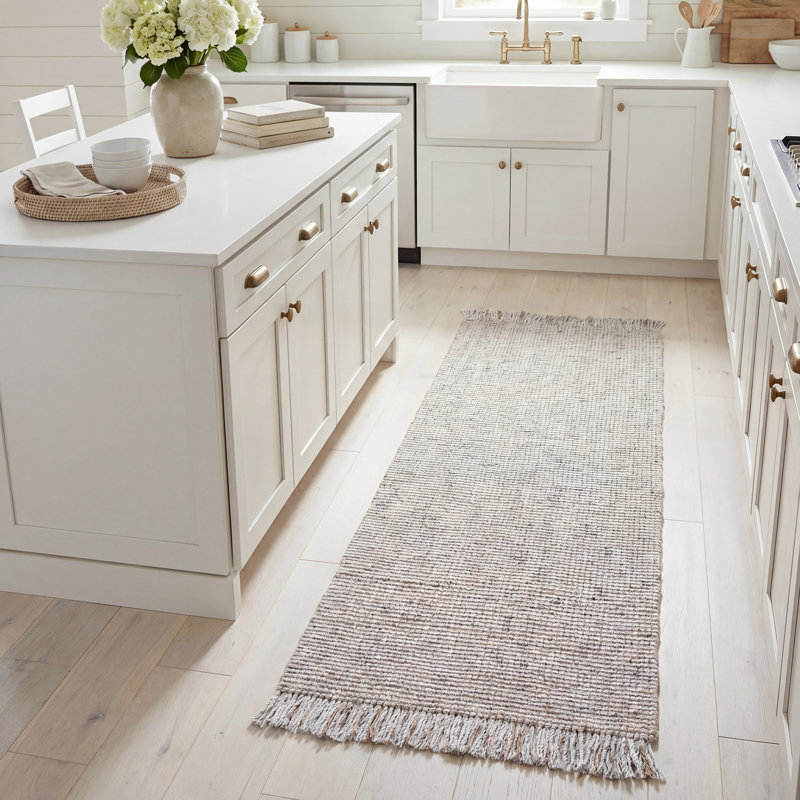 Tapis performance tissé à la main Gatson, Tapis de couloir 2 pi 3 po x 8 pi